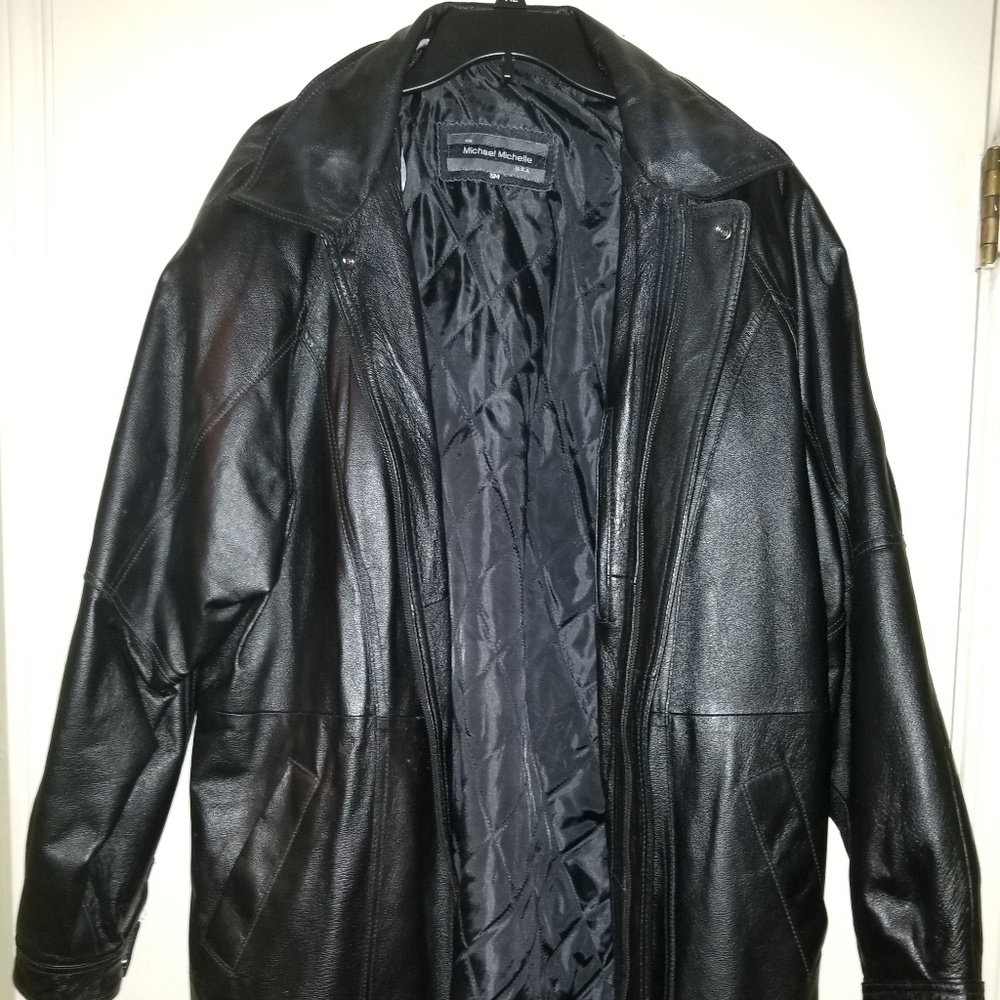 Men's leather jacket